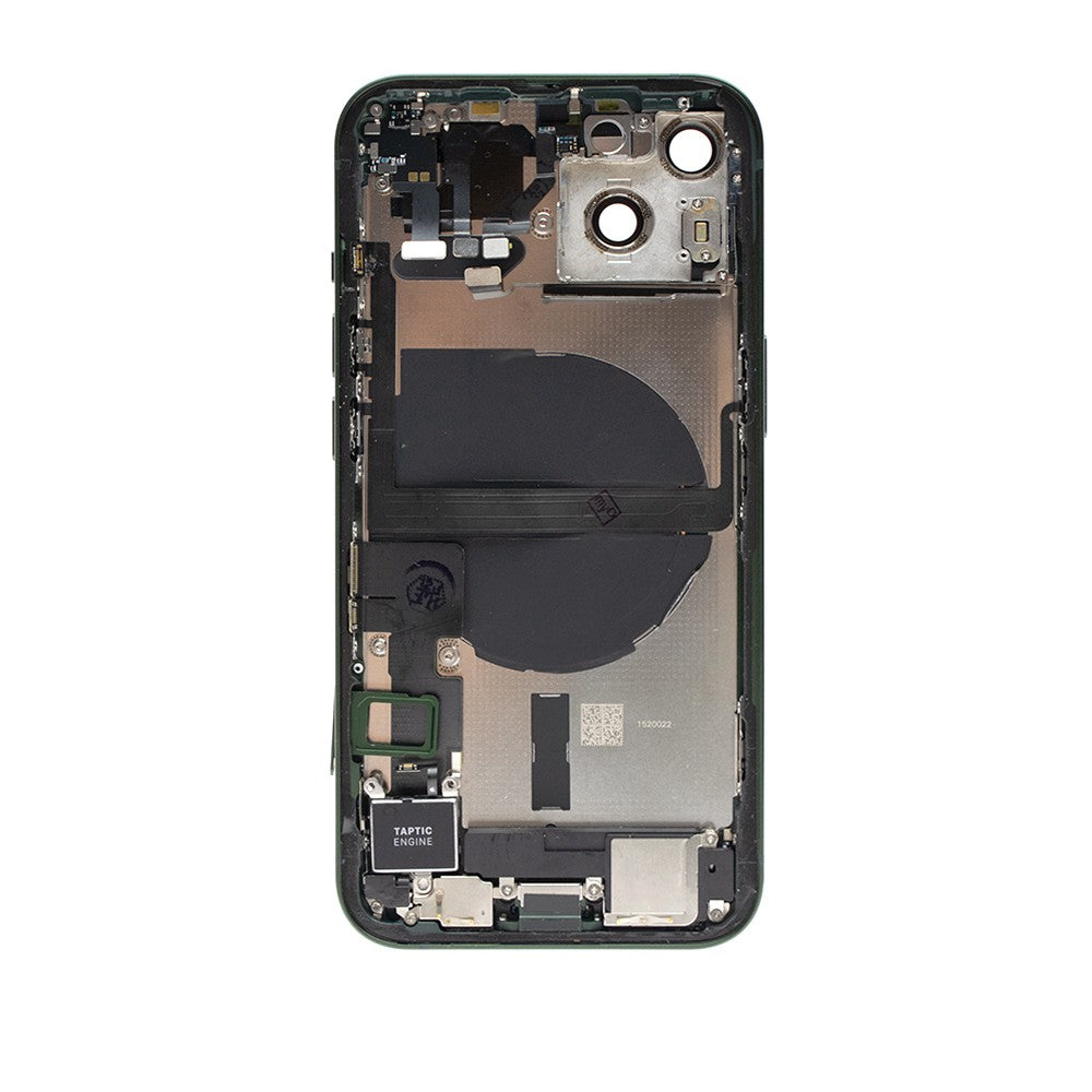 Rear Housing with Full Set Parts for iPhone 13-Green (Purple) Rear Housing with Full Set Parts for iPhone 13-Green (Purple)